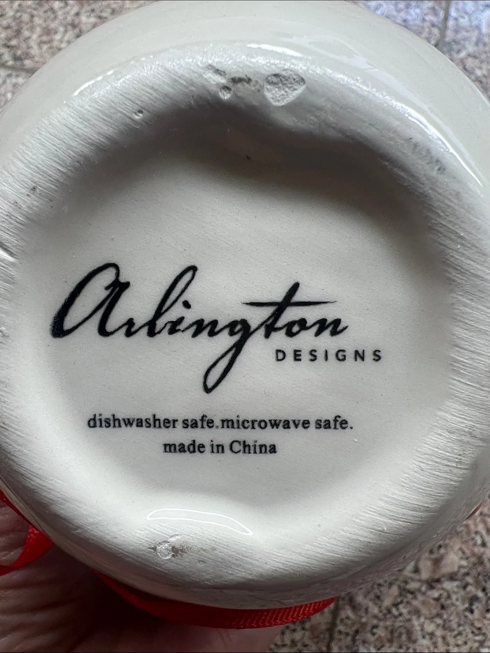 NWT Arlington Designs Santa & Reindeer Design Nesting Bowls